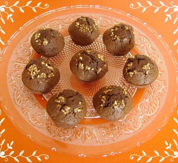 Muffins au pralin