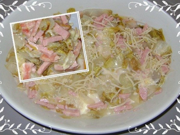 Endives au jambon « légères »
