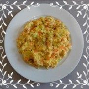 Brouillade d’œuf aux légumes croquants