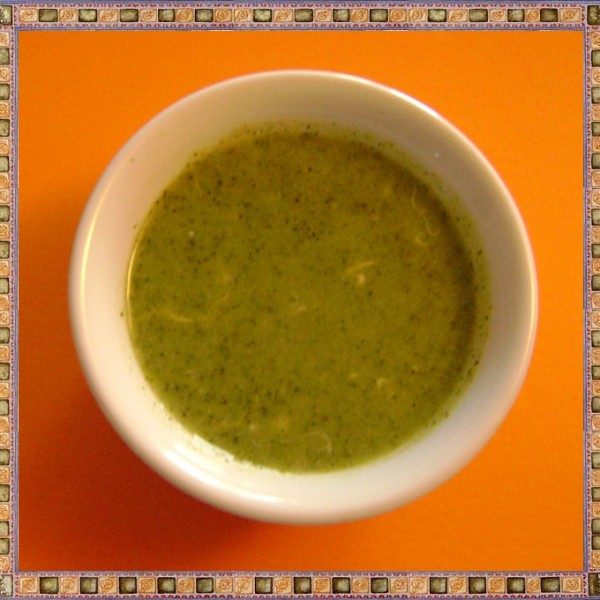 Potage de brocoli