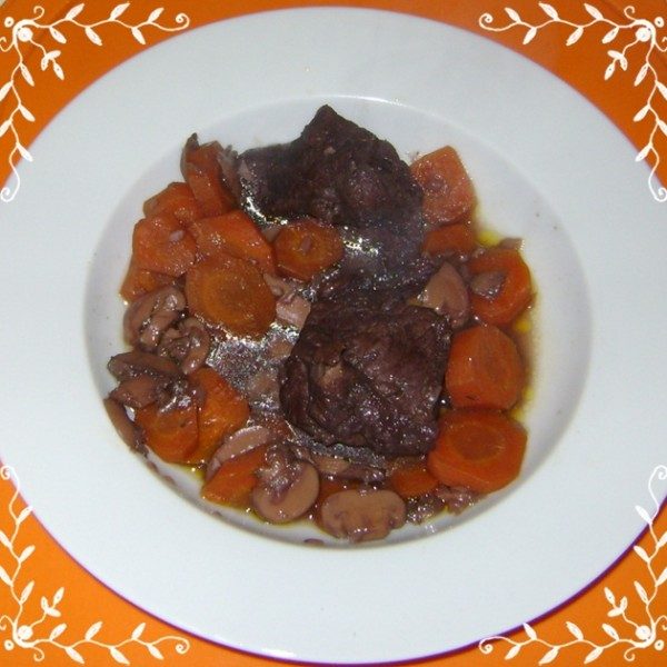 Bœuf bourguignon « léger »