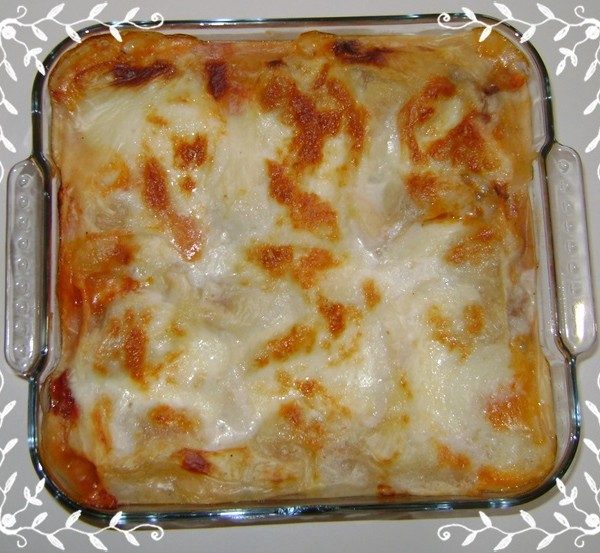 Lasagnes légères au bœuf