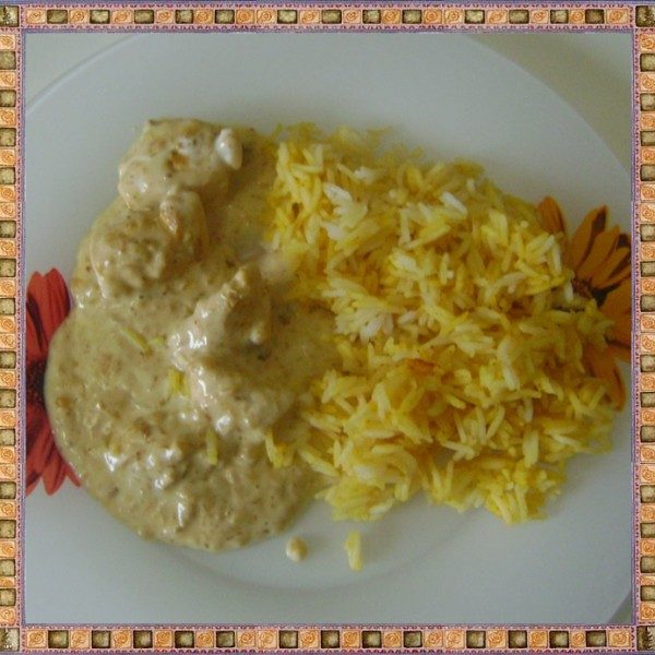 Poulet au curry et oignon facile