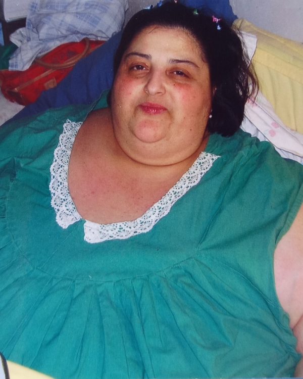 Sylvie au début de son parcours, à 305 kilos